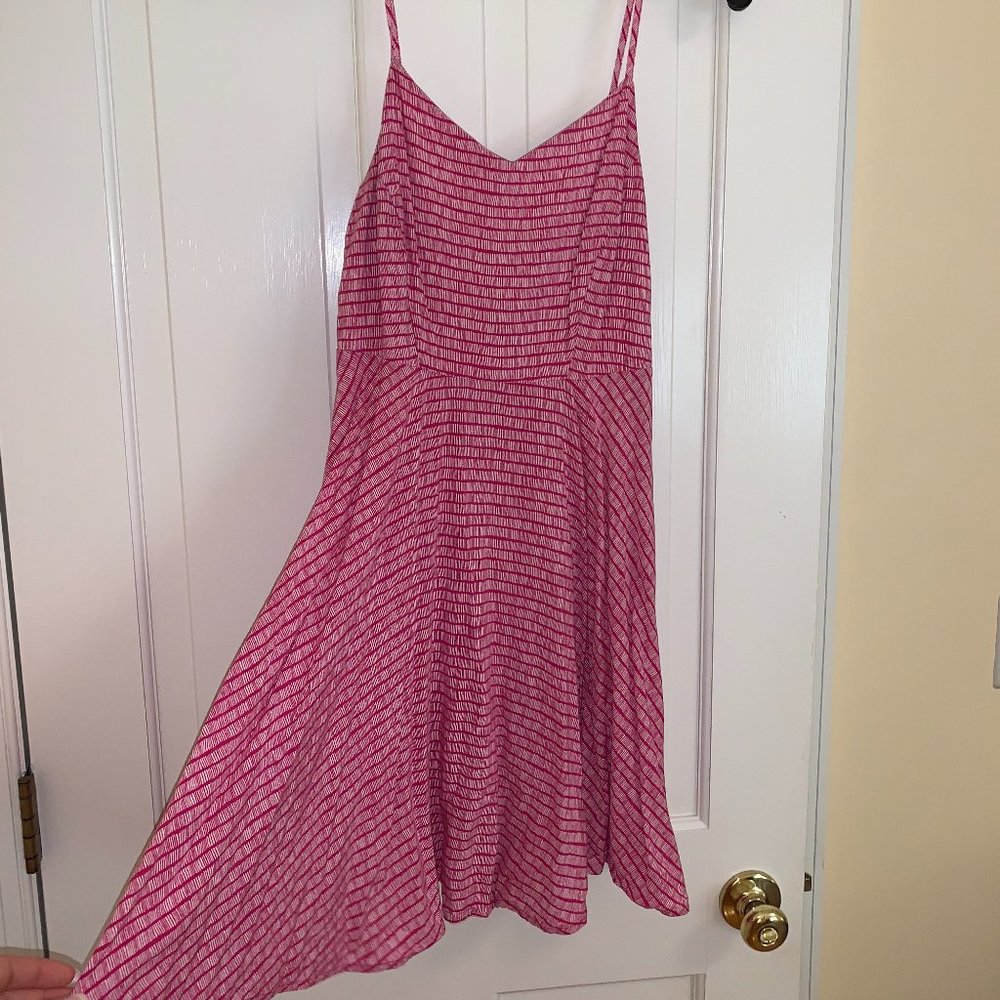 Pink tank top dress